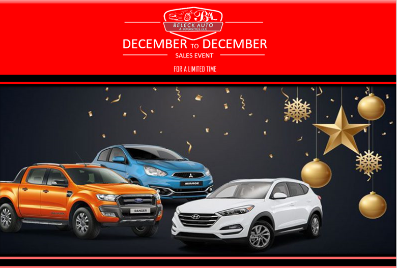 December Sales Extravaganza at Marlett Auto & Logistics LLC! 🚗🌟